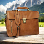 Full Grain Leather Briefcase | Office & Business