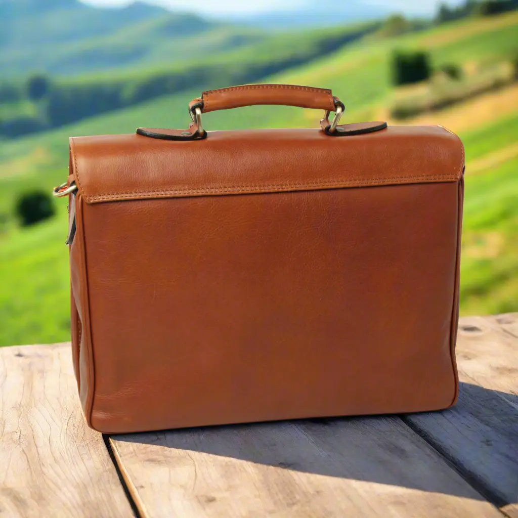 Full Grain Leather Briefcase | Office & Business