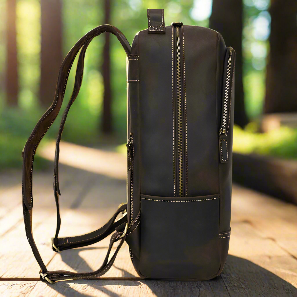 Men's Leather Backpack | Everyday Use