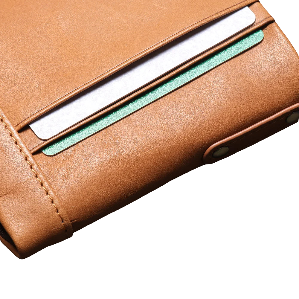 Unisex Wallet with Lock Closure – Genuine Top-Grain Leather