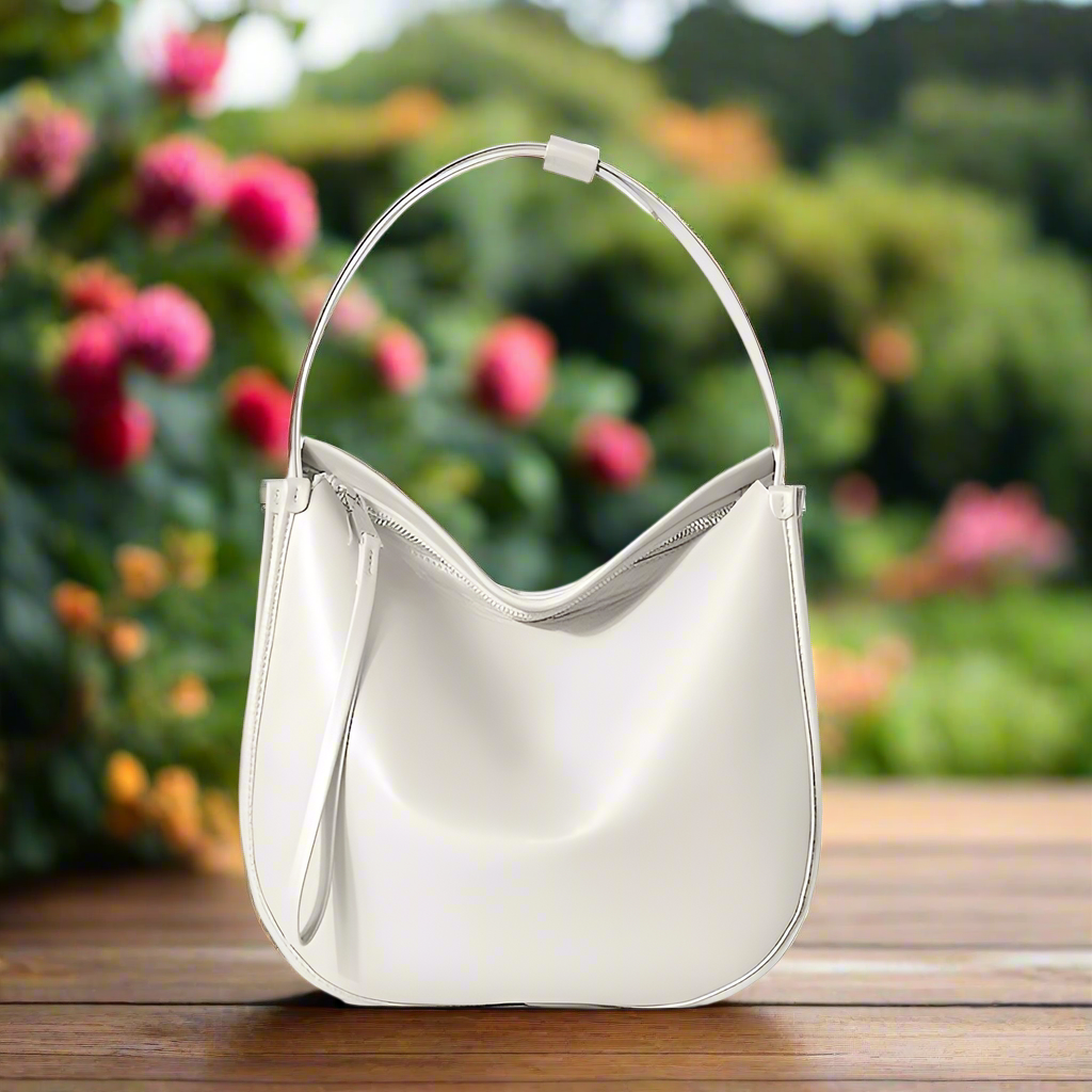 Genuine Leather Hobo Style Shoulder Bag | Casual & Travel