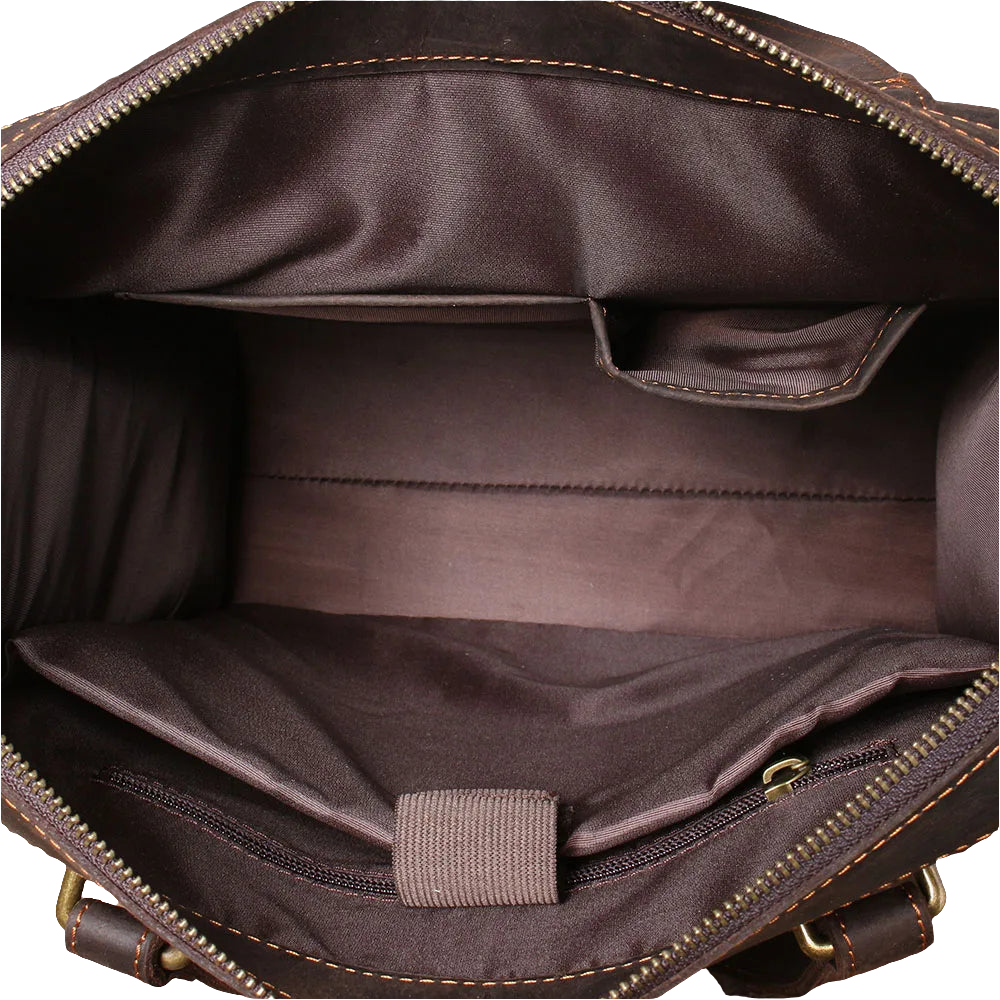 Slim Premium Leather Daypack | Travel & Daily Use