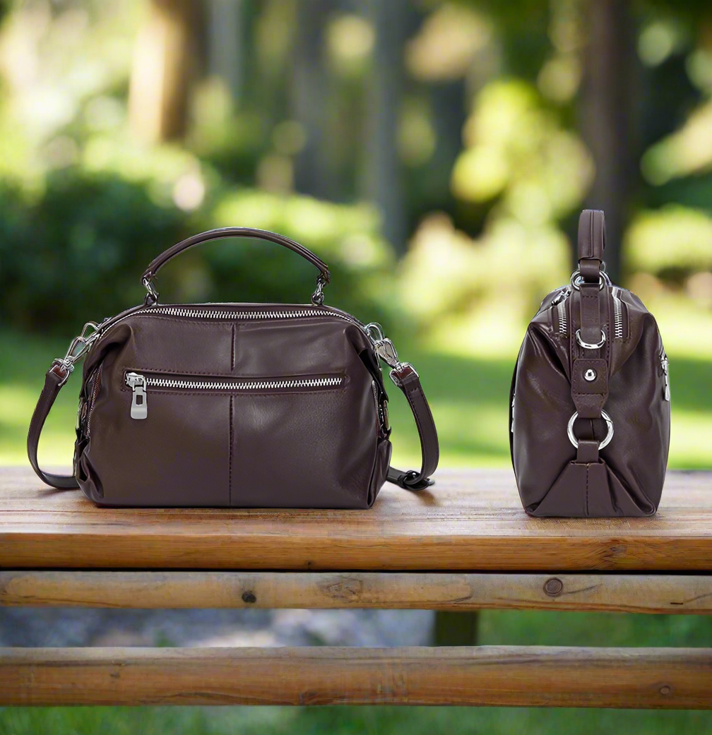 Women’s Genuine Leather Satchel | Casual & Travel