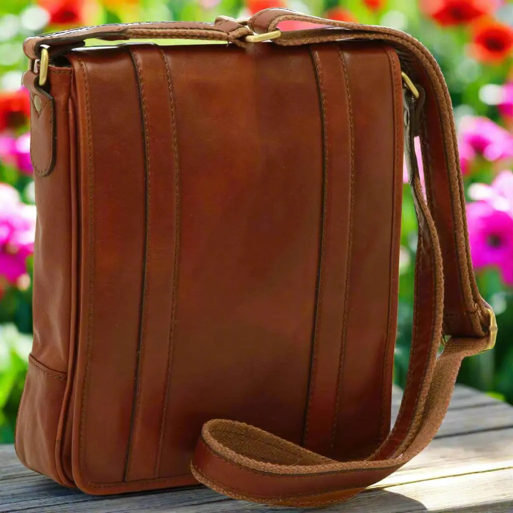 Soft Calfskin Leather Satchel Bag | Travel & Everyday Use