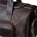 Full-Grain Leather Weekend Bag | Travel