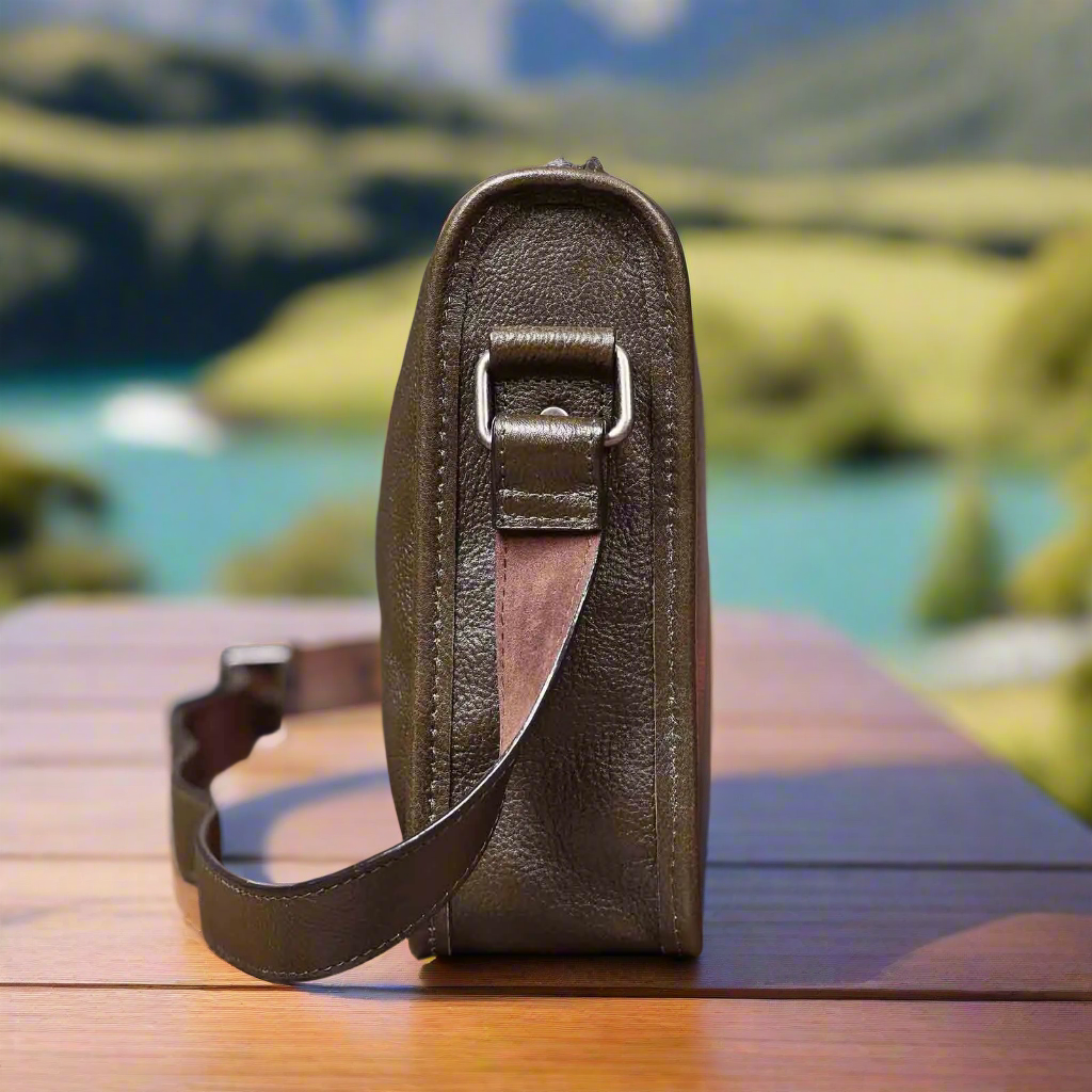Soft Leather Crossbody Bag | Casual & Daily Use