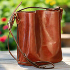 Cowhide Leather Shoulder Bag | Casual & Everyday Use