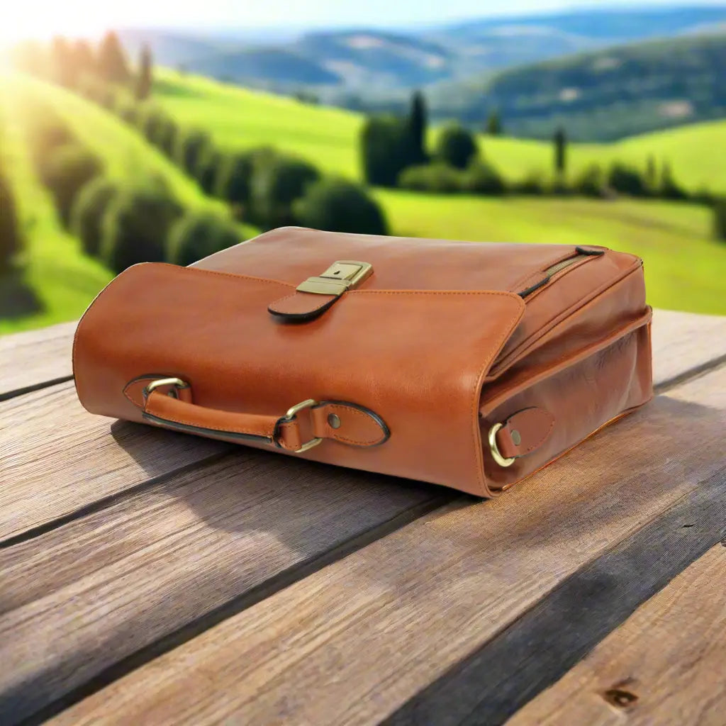 Full Grain Leather Briefcase | Office & Business