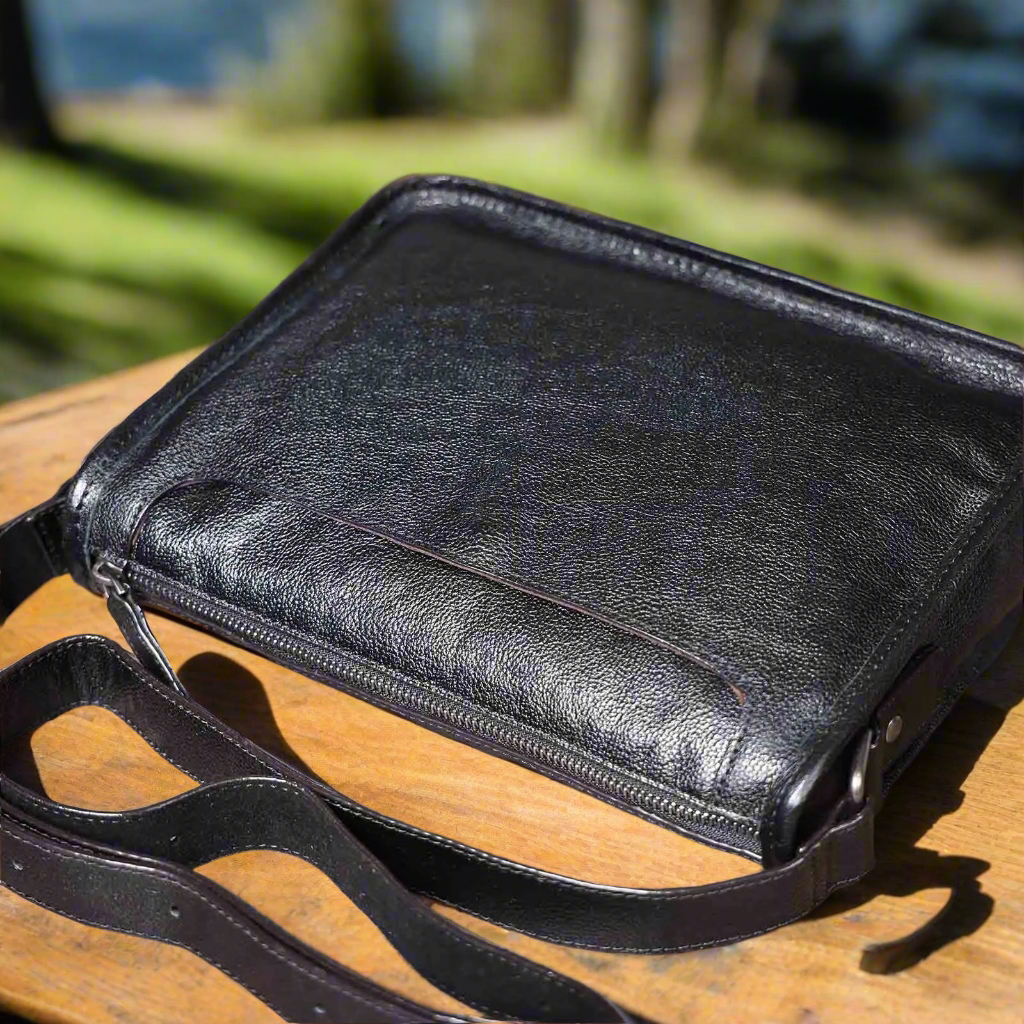 Soft Leather Crossbody Bag | Casual & Daily Use
