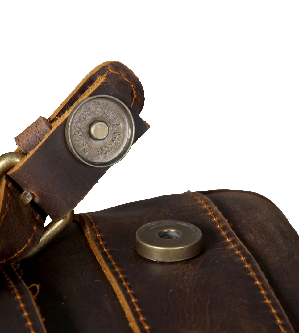 Vintage Crazy Horse Leather Backpack | Laptop & Travel Bag