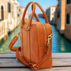 Soft Calfskin Leather Briefcase | Business & Office
