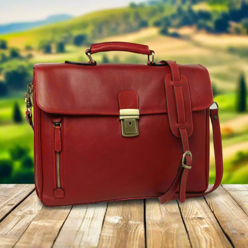 Full Grain Leather Briefcase | Office & Business