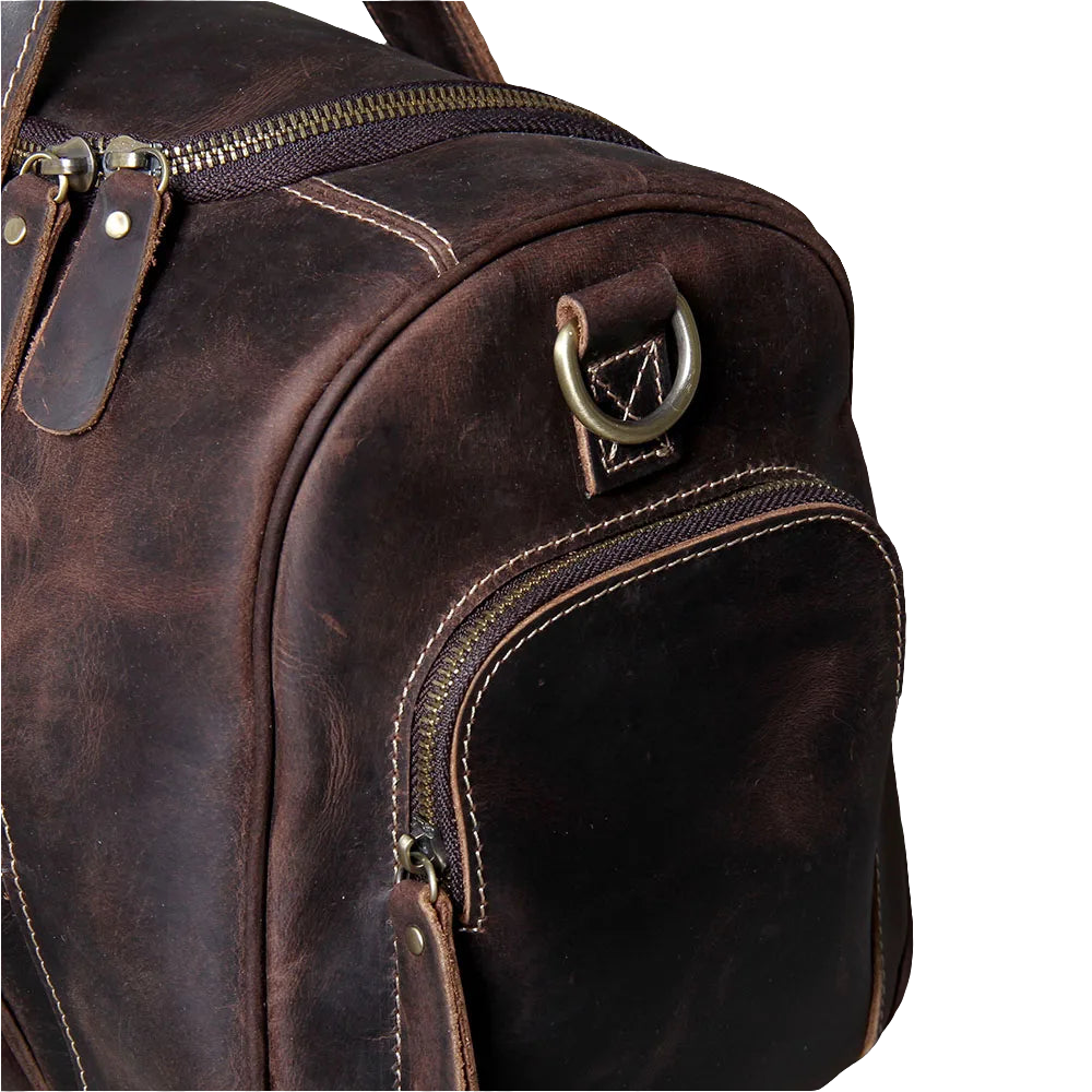 Full-Grain Leather Weekend Bag | Travel
