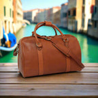 Full grain Leather Travel Bag | Weekend & Business Trips