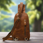 Genuine Leather Crossbody | Travel