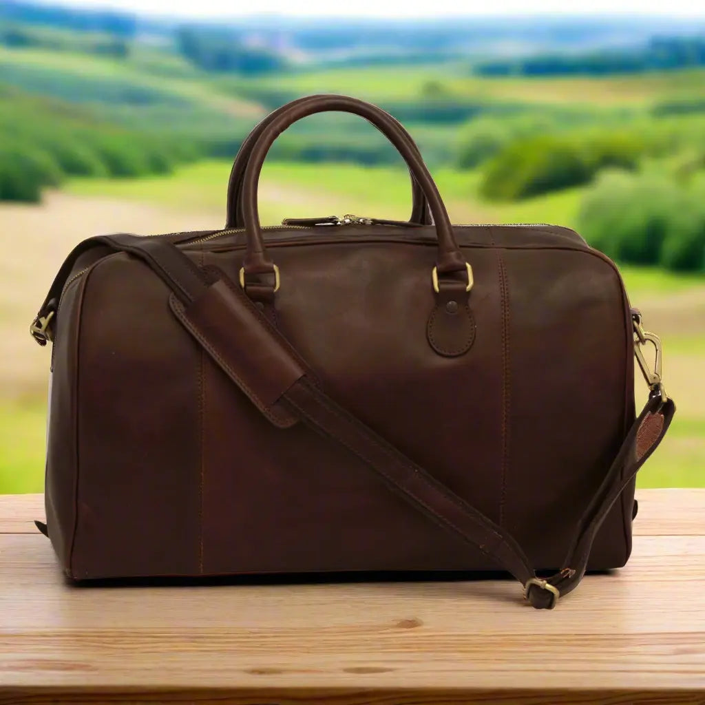 Leather Duffel Bag | Travel & Weekend Trips