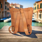 Full Grain Leather Backpack | Travel & Work
