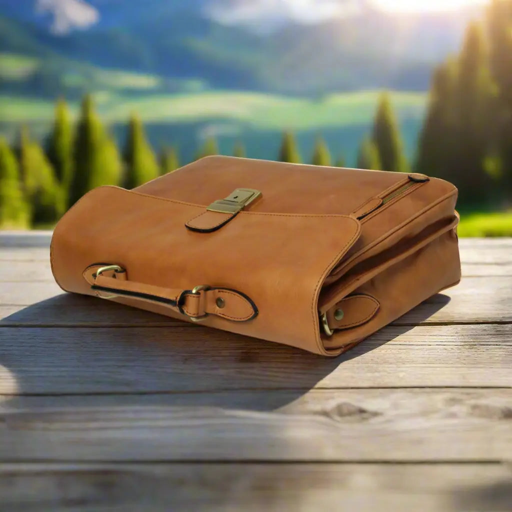 Full Grain Leather Briefcase | Office & Business
