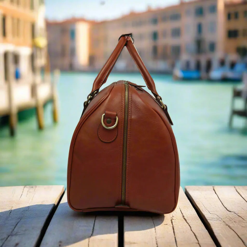 Full grain Leather Travel Bag | Weekend & Business Trips