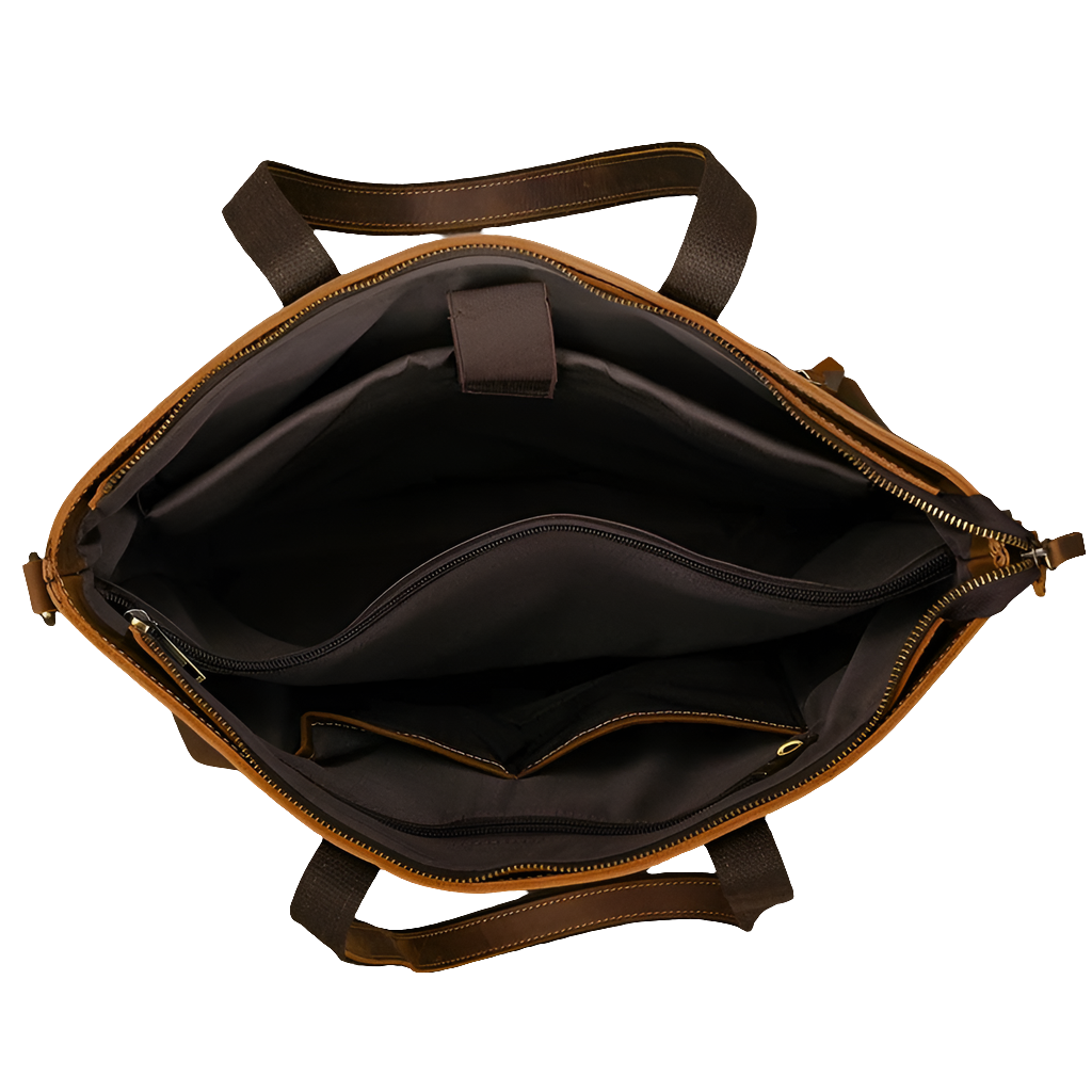 Soft Leather Crossbody Tote | Everyday Bag
