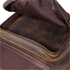 Vintage Crazy Horse Leather Backpack | Laptop & Travel Bag
