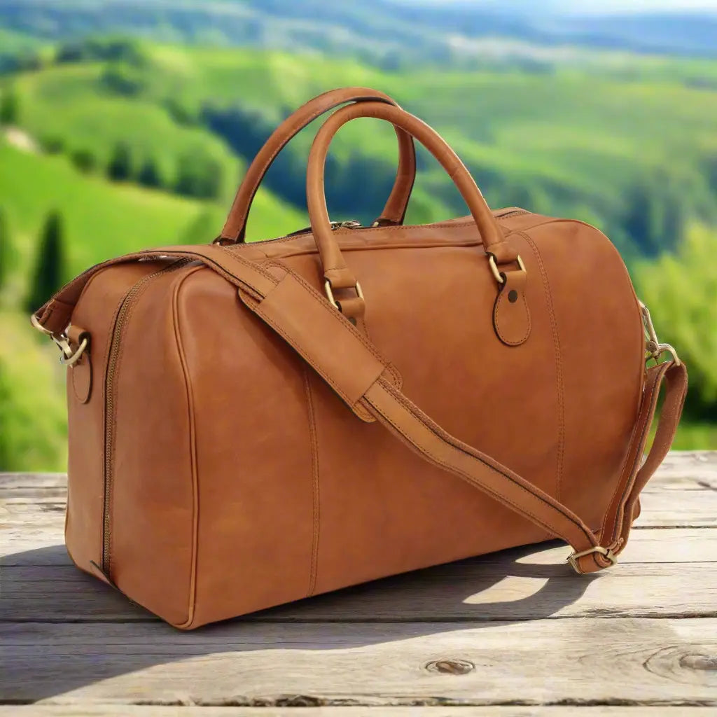 Leather Duffel Bag | Travel & Weekend Trips