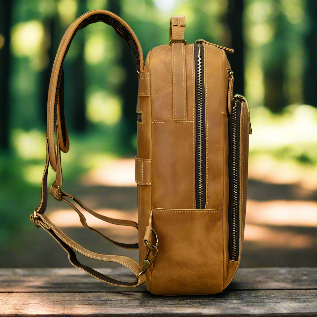 Men’s & Women’s Leather Backpack | Casual