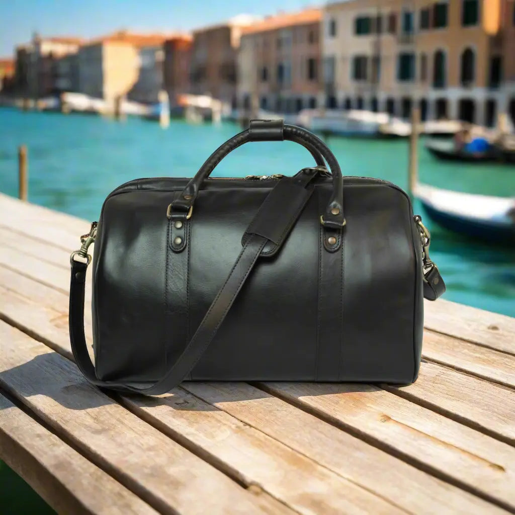 Full grain Leather Travel Bag | Weekend & Business Trips