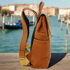 Leather laptop backpack | Work & Travel