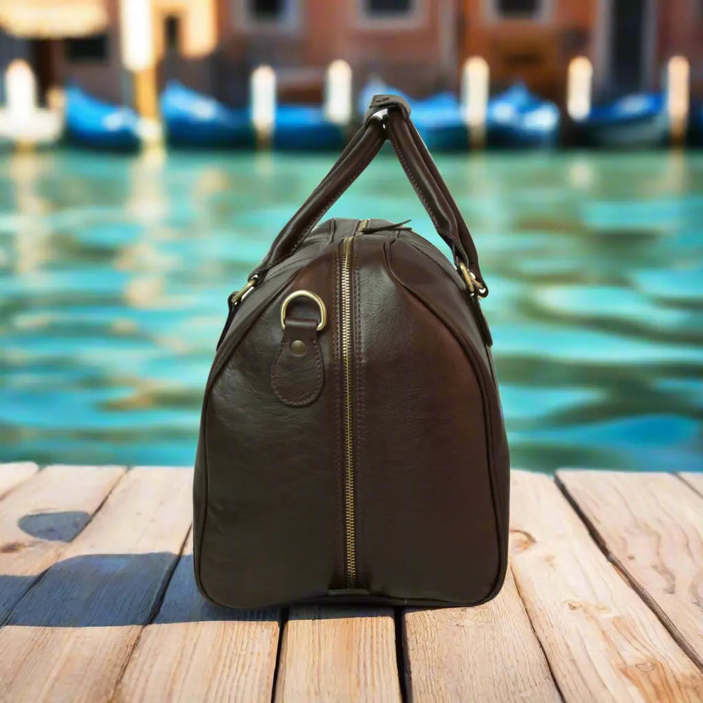 Full grain Leather Travel Bag | Weekend & Business Trips