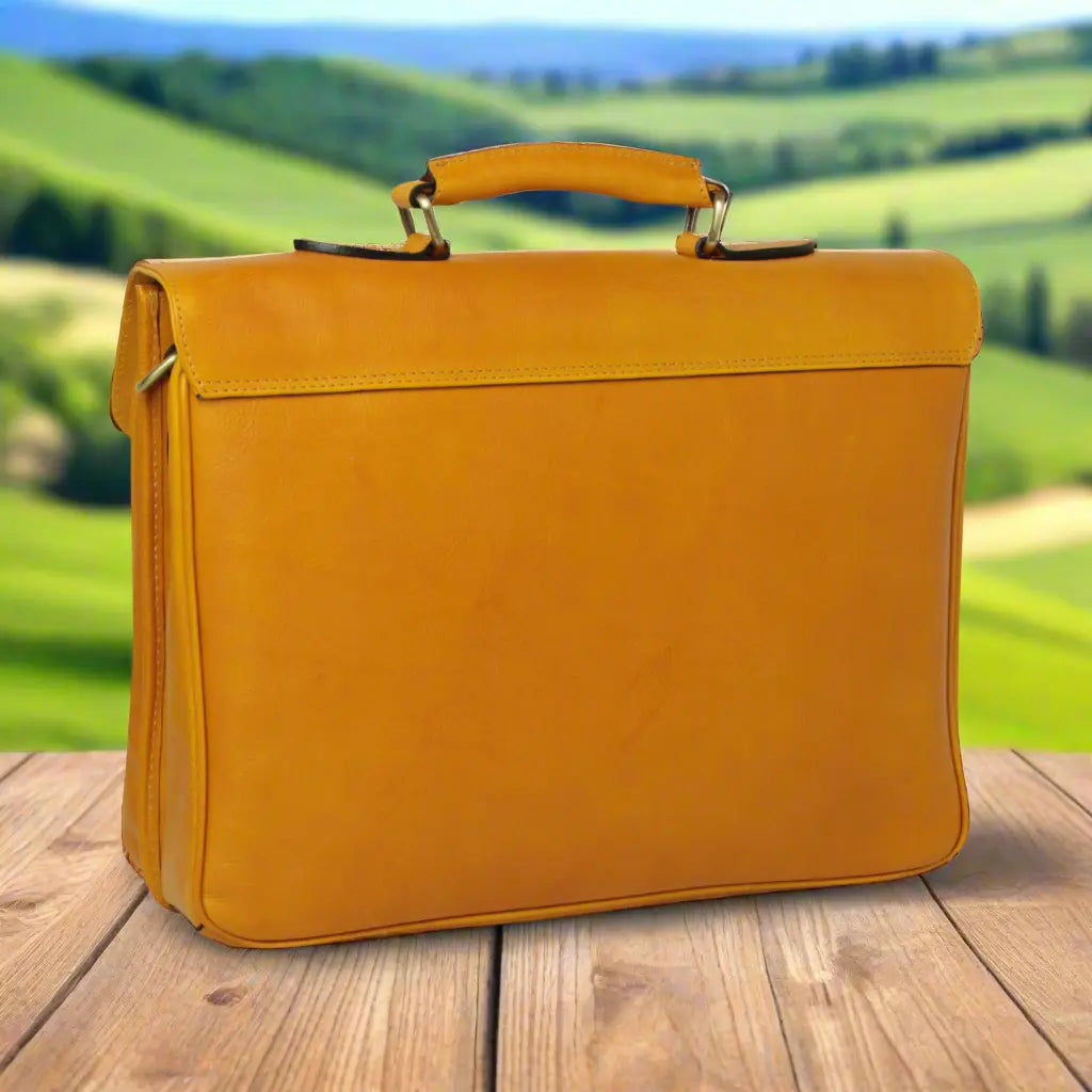 Full Grain Leather Briefcase | Office & Business