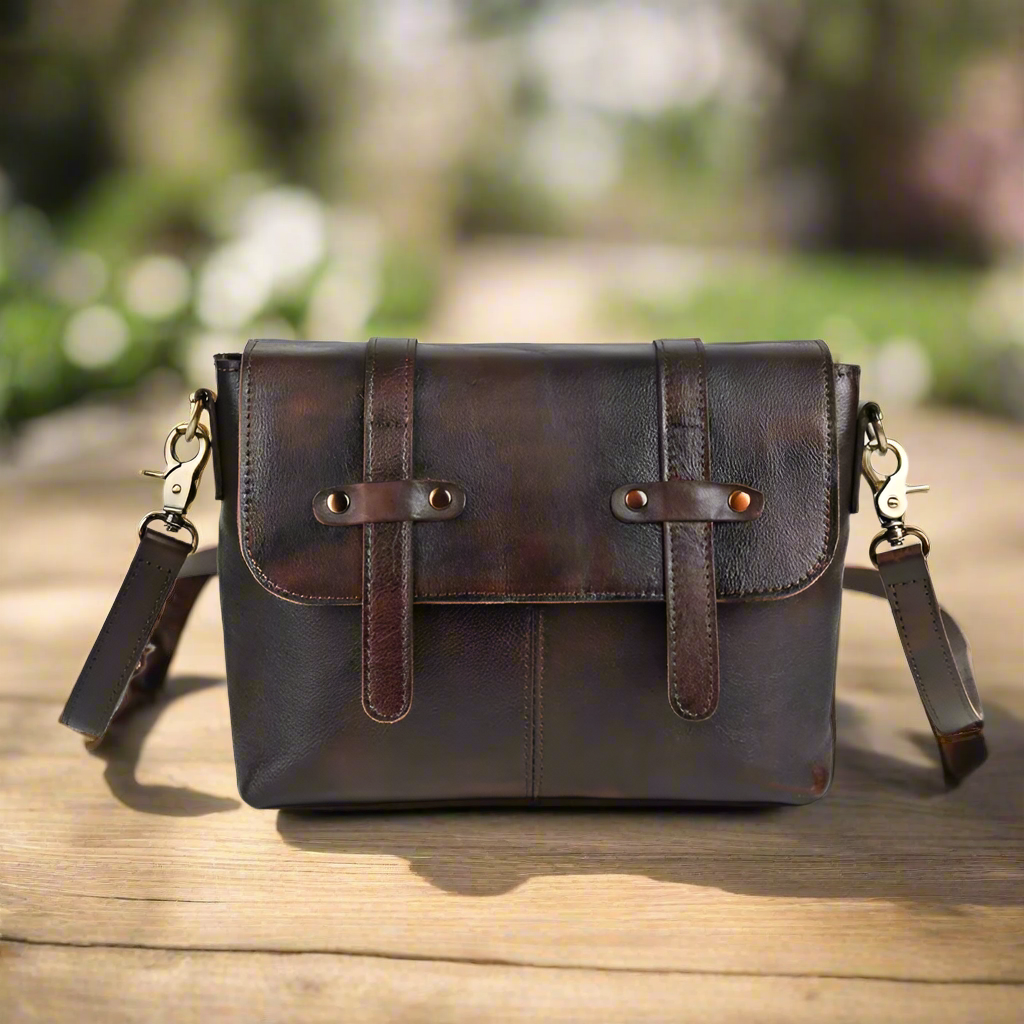 Soft Leather Crossbody Bag | Everyday Use