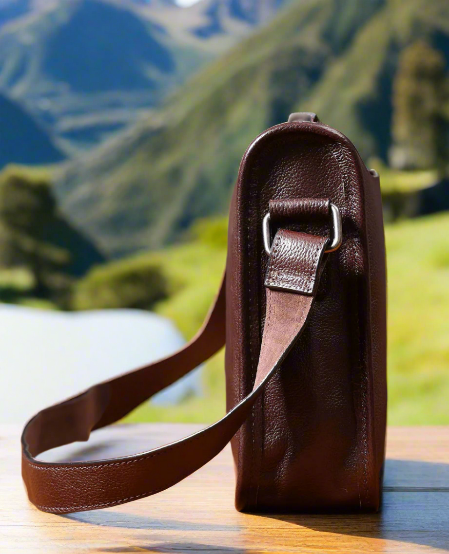 Soft Leather Crossbody Bag | Casual & Daily Use