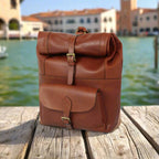 Full Grain Leather Backpack | Travel & Work