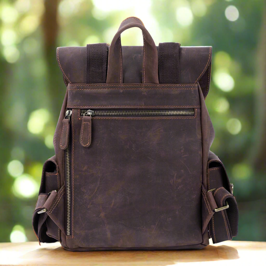 Genuine Leather Backpack for Women | Travel & Work