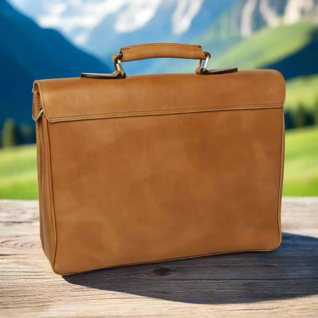 Full Grain Leather Briefcase | Office & Business
