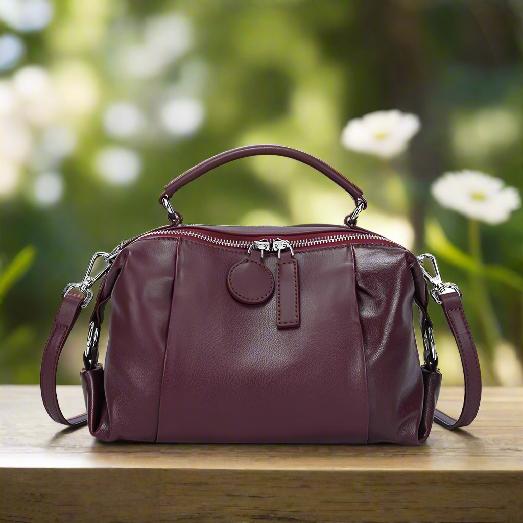 Women’s Genuine Leather Satchel | Casual & Travel