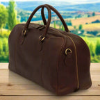 Leather Duffel Bag | Travel & Weekend Trips