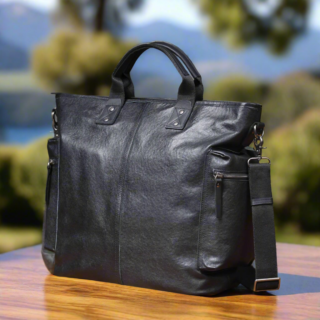 Versatile Premium Leather Briefcase | Office & Casual