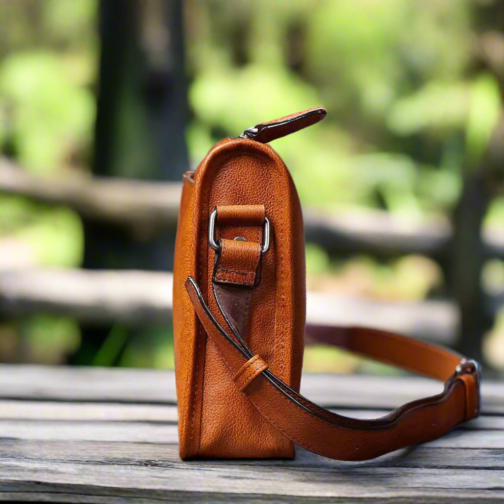 Soft Leather Crossbody Bag | Casual & Daily Use