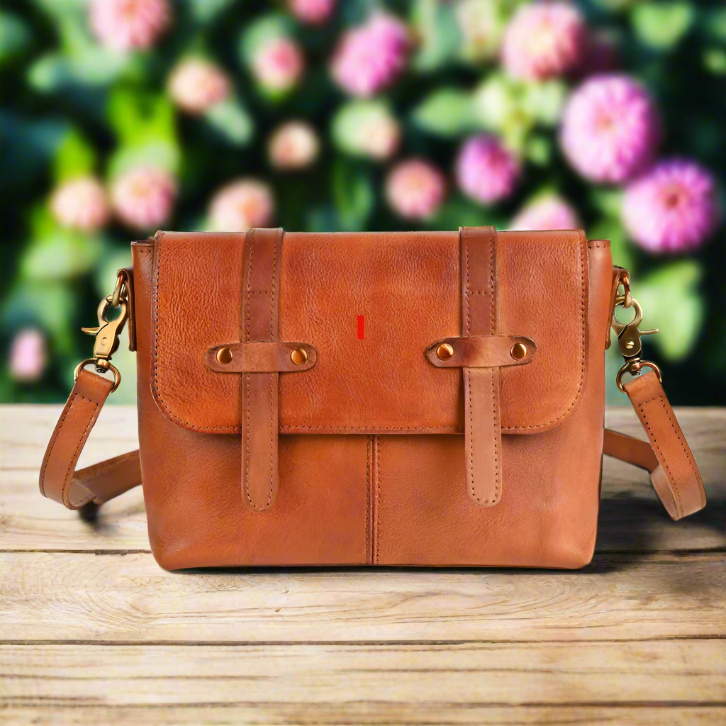Soft Leather Crossbody Bag | Everyday Use