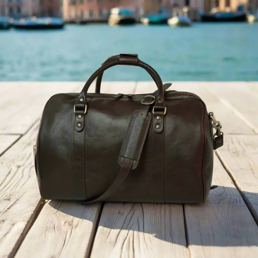 Full grain Leather Travel Bag | Weekend & Business Trips