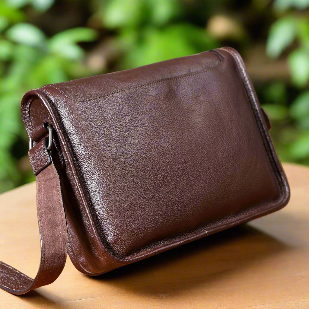 Soft Leather Crossbody Bag | Casual & Daily Use