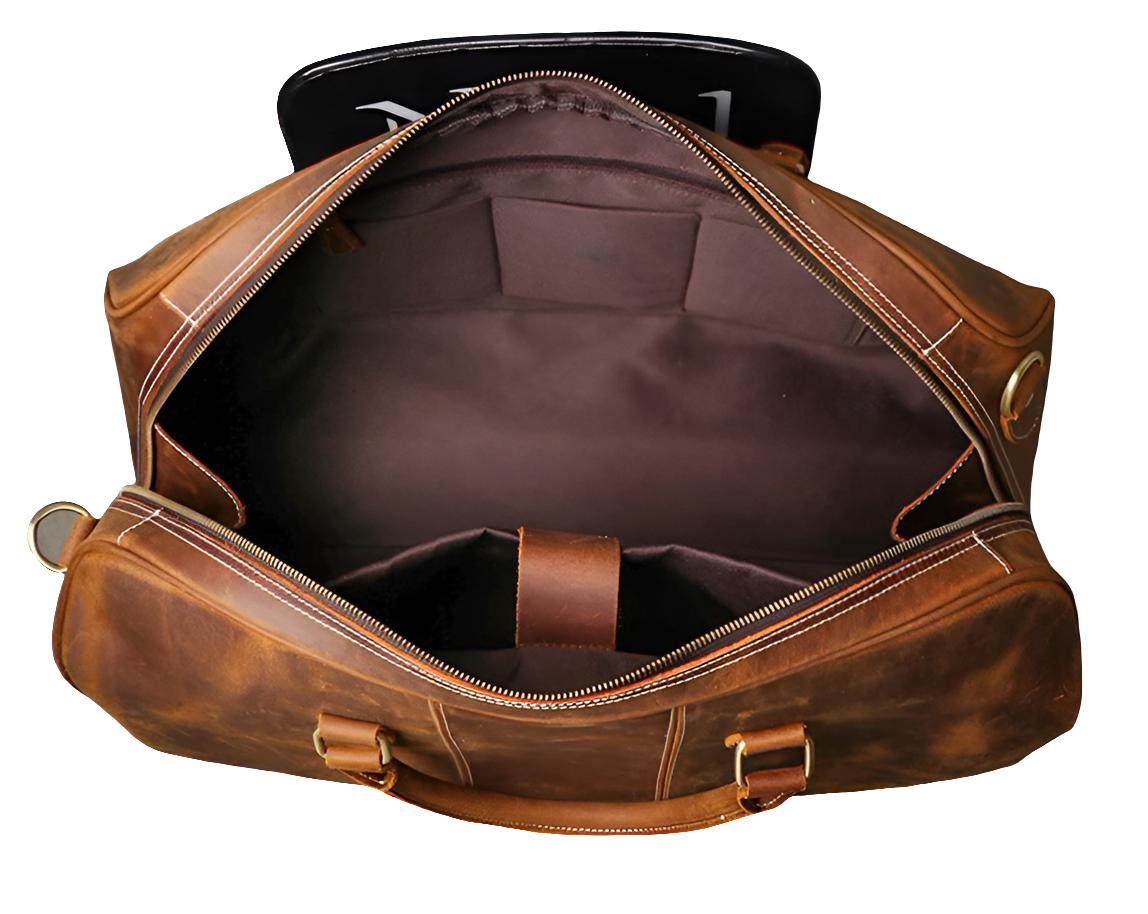 Classic Genuine Leather Duffle Bag | Travel & Getaways