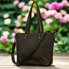 Soft Leather Crossbody Tote | Everyday Bag
