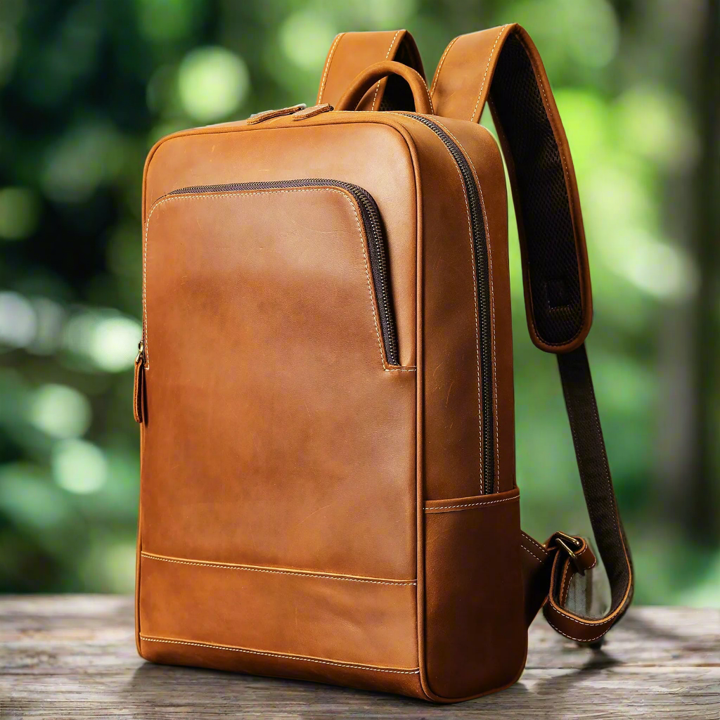 Men's Leather Backpack | Everyday Use