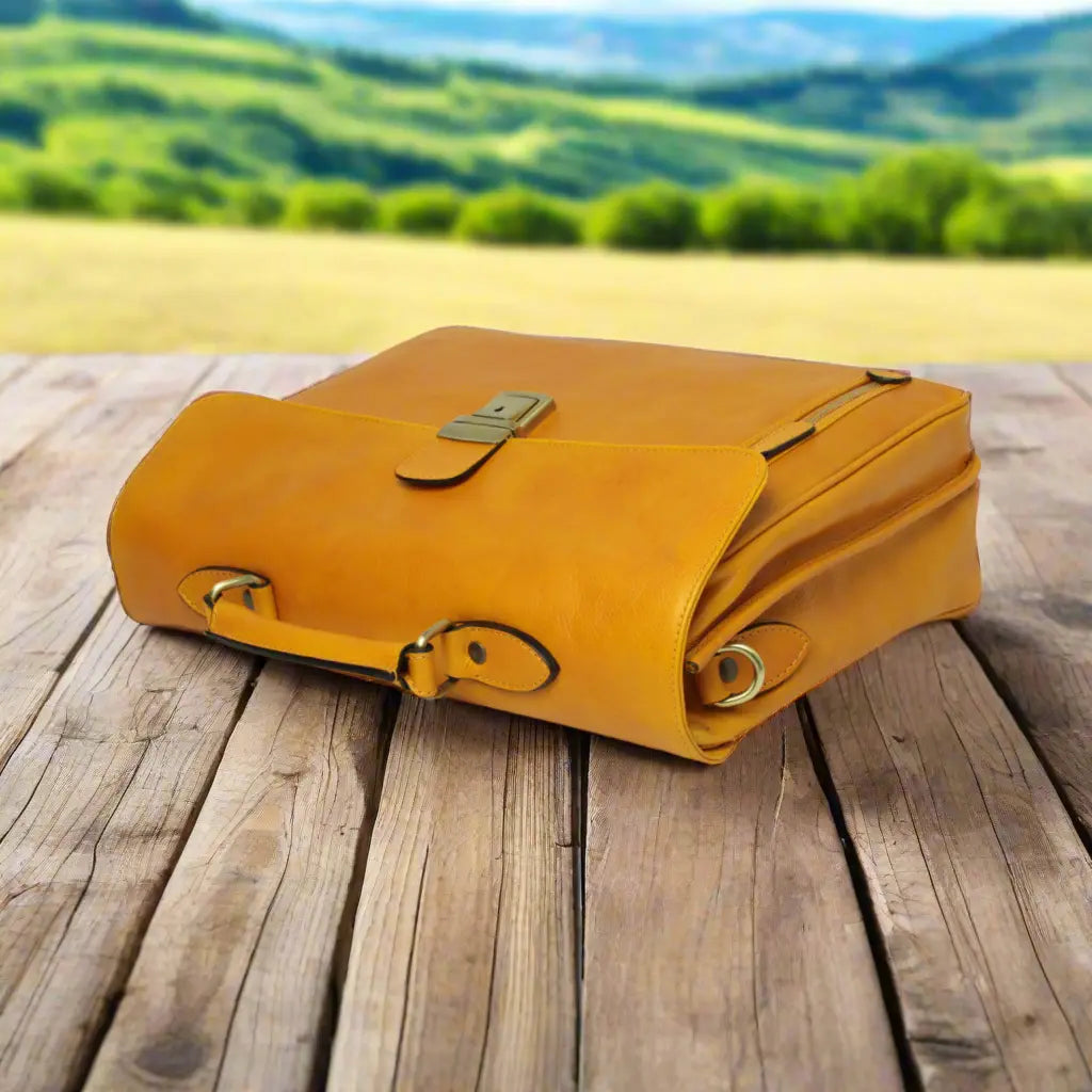 Full Grain Leather Briefcase | Office & Business
