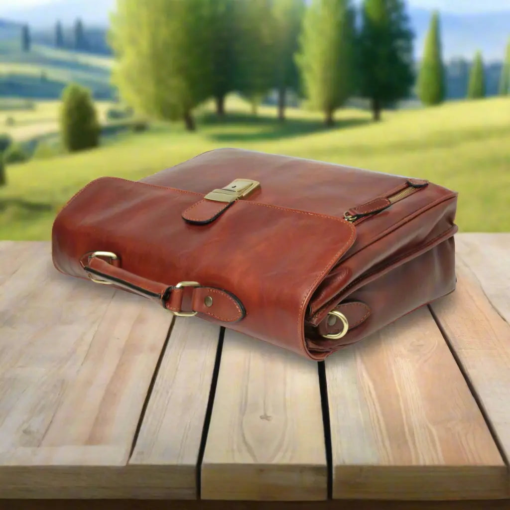Full Grain Leather Briefcase | Office & Business