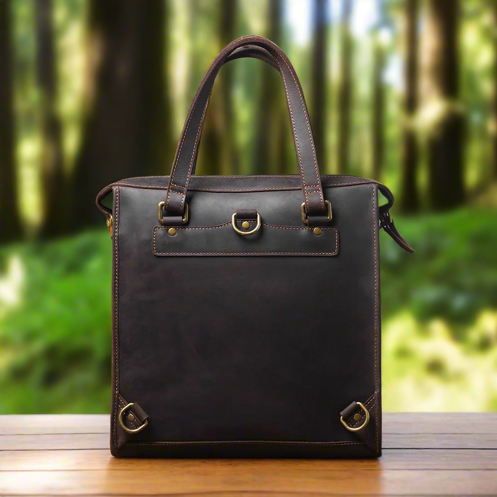 Slim Premium Leather Daypack | Travel & Daily Use