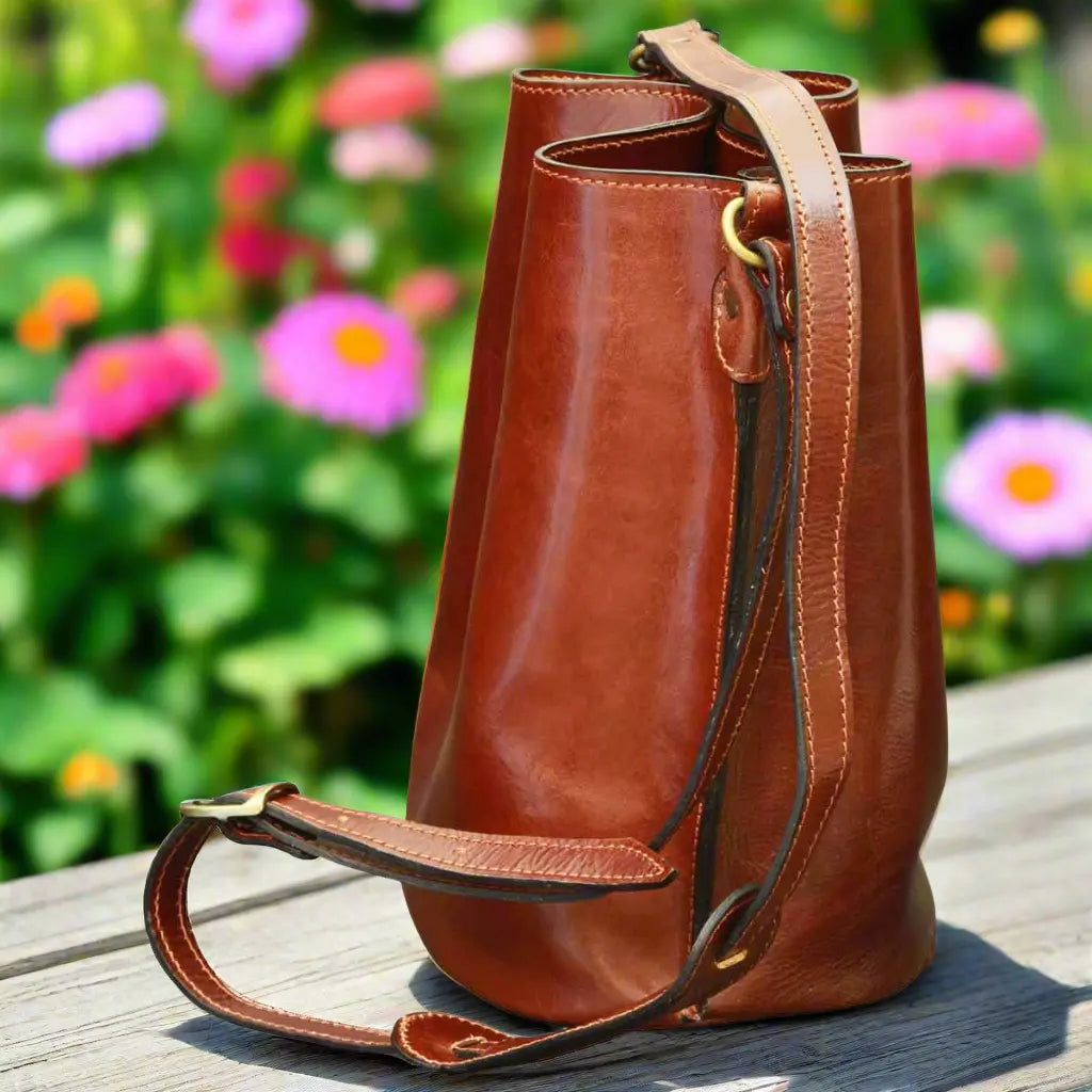 Cowhide Leather Shoulder Bag | Casual & Everyday Use